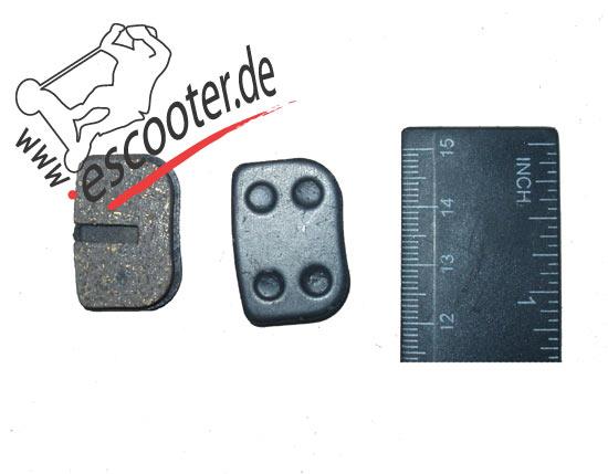 Bremsbelagsatz Belaege Pads NEWeScooter hinten
