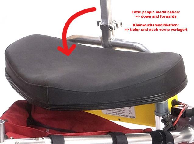 TRAVELSCOOT® Asiento infantil de pequeña estatura modificación especial
