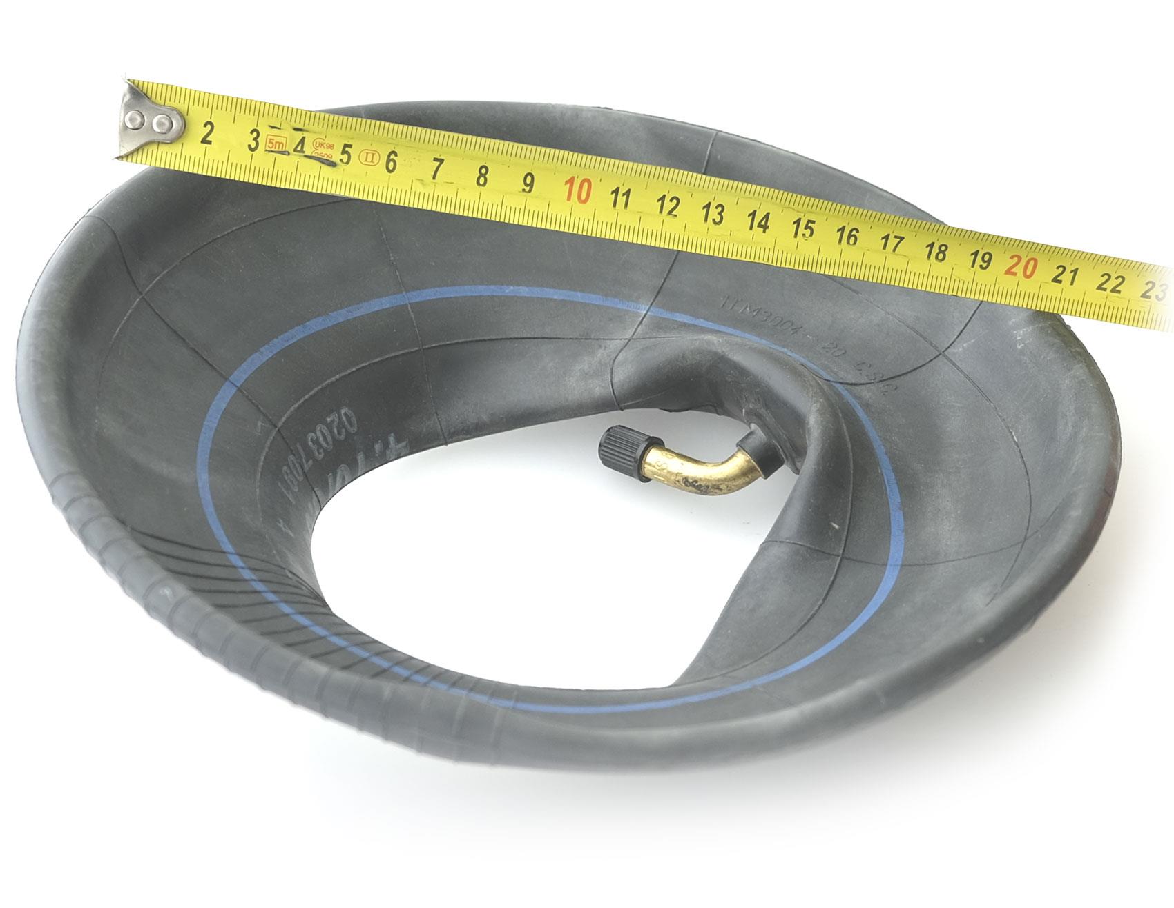 4.10 3.50-4 Schlauch (schraeges 45° Autoventil in Laufrichtung 0°)