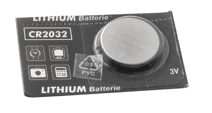 2032 Knopfzelle Stck.
