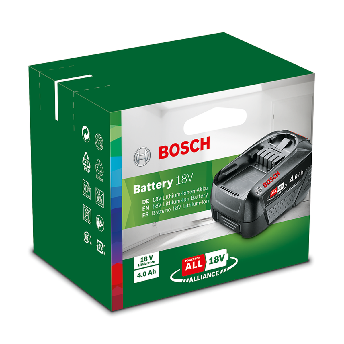 BOSCH PBA 18V 4.0Ah W-C Akkupack
