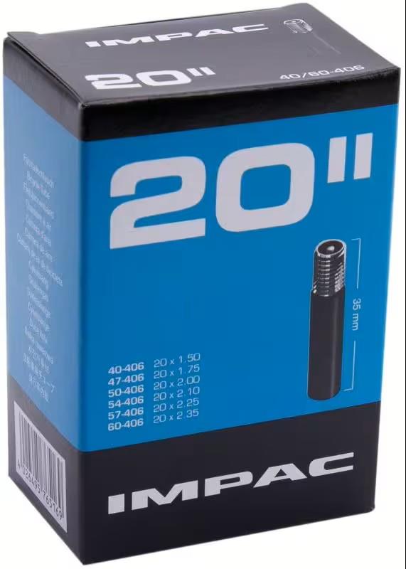 IMPAC Schlauch 20" Schrader-Autoventil gerade