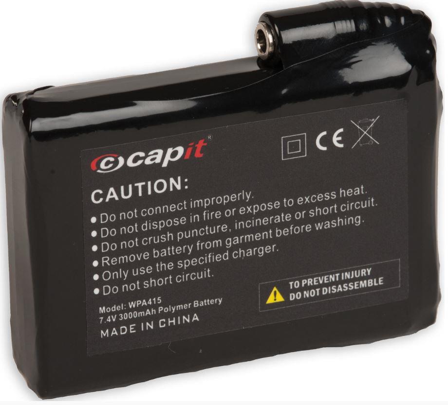 CAPIT spare or additional battery WarmMe CAPIT spare or additional battery WarmMe